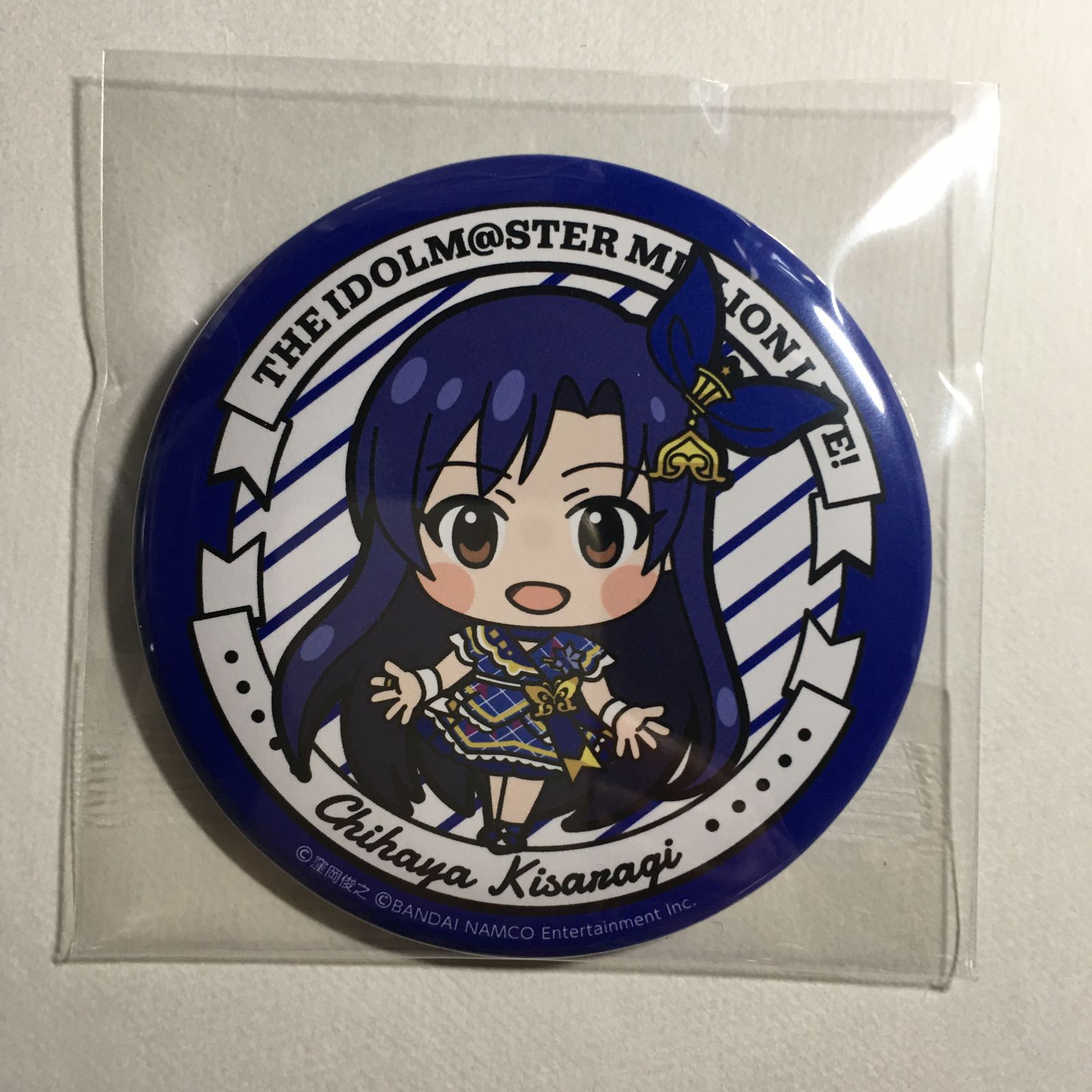 アイドルマスター 如月千早 缶バッジ ミリオンライブ ミリマス