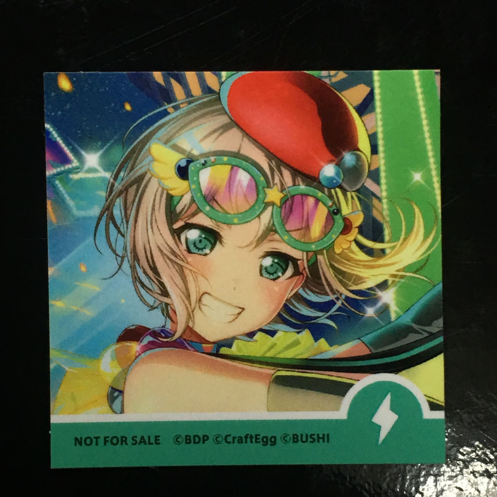 バンドリ ガルパ 青葉モカ ステッカー 色紙 缶バッジ おまんじゅう バンドリ ガルパ 青葉モカ ステッカー 色紙 缶バッジ おまんじゅう