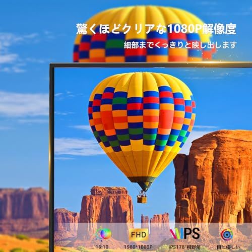 モバイルモニター 15.6インチ モバイルディスプレイ ポータブルモニター IPS液晶パネル 非光沢画面 薄い 軽量 保護カバー付き Type-C ミニHDMI PS 4|XBOX|Switch|PC|Macなど対 c 4843 0 e