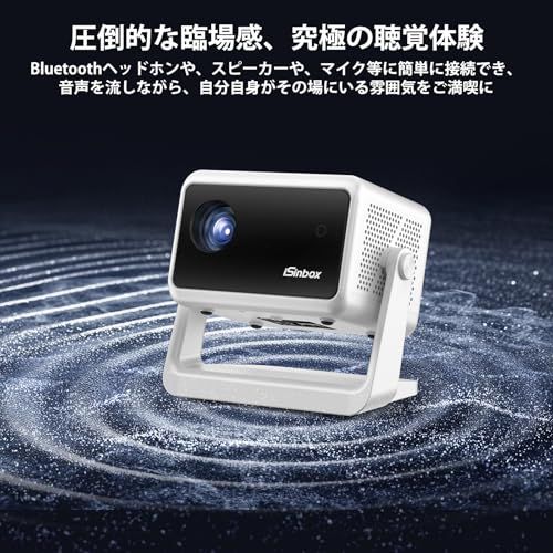 送料無料】【135°回転・電動フォーカス】 iSinbox 500 ANSIルーメン