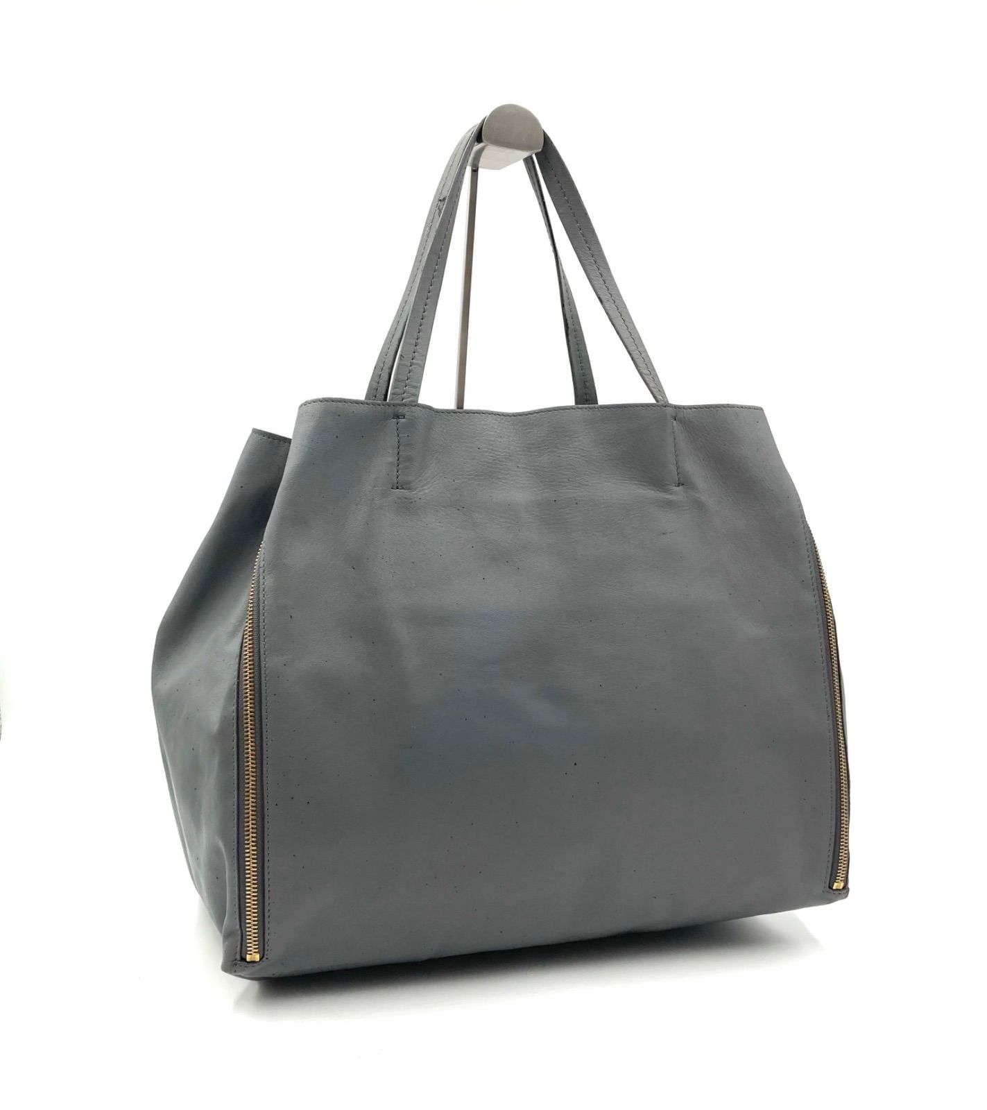 セリーヌ トートバッグ 肩掛け ホリゾンタルカバ フィービー期 グレー