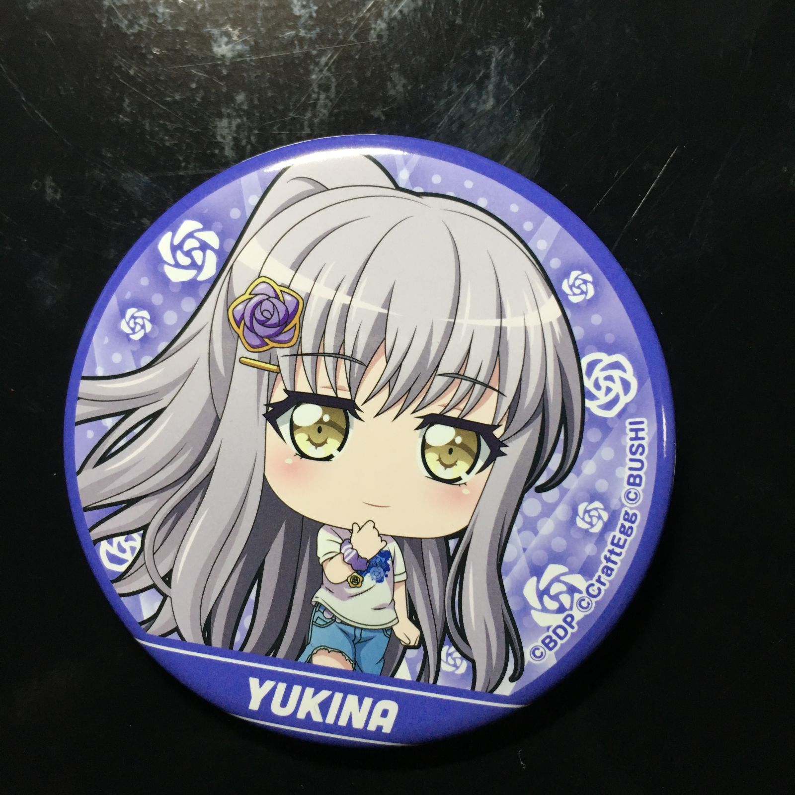 バンドリ BanG Dream! 湊友希那 缶バッジ ガールズバンドパーティ