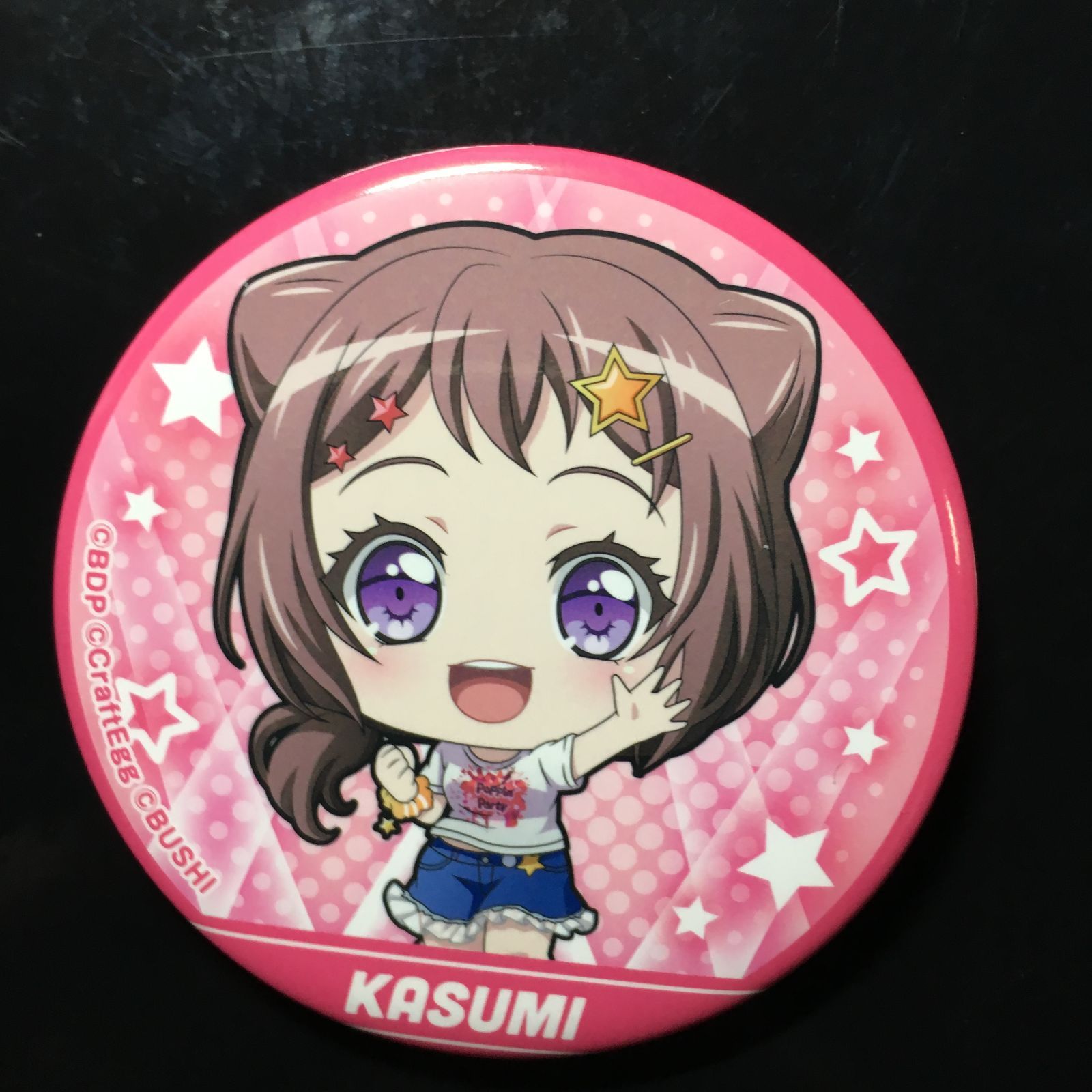 戸山香澄　バンドリ OVA上映会 限定 缶バッジ 戸山香澄 バンドリ OVA上映会 限定 缶バッジ