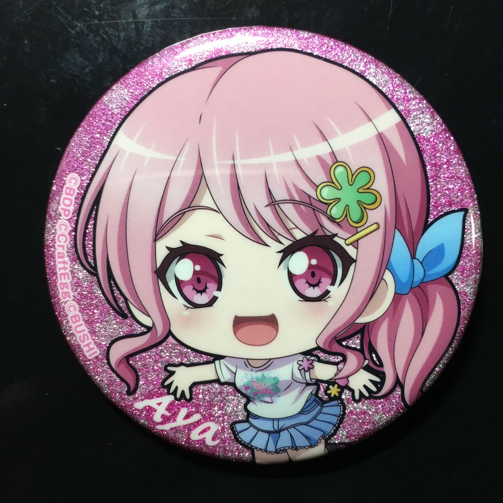 バンドリ BanG Dream! 丸山彩 キラキラver 缶バッジ ガールズバンド