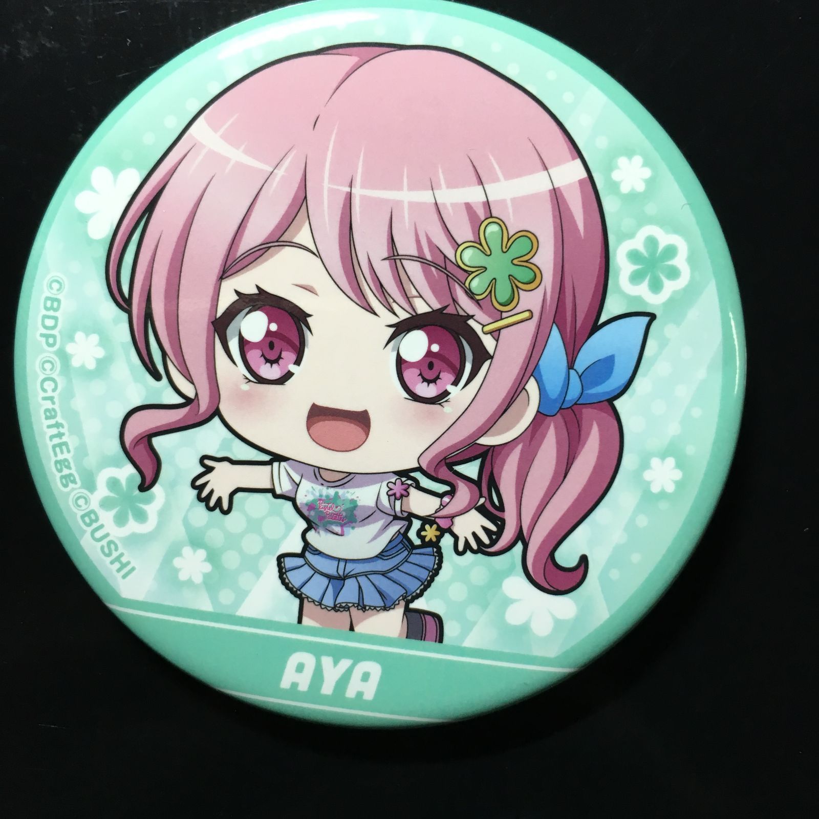 バンドリ BanG Dream! 丸山彩 缶バッジ ガールズバンドパーティ マルイ