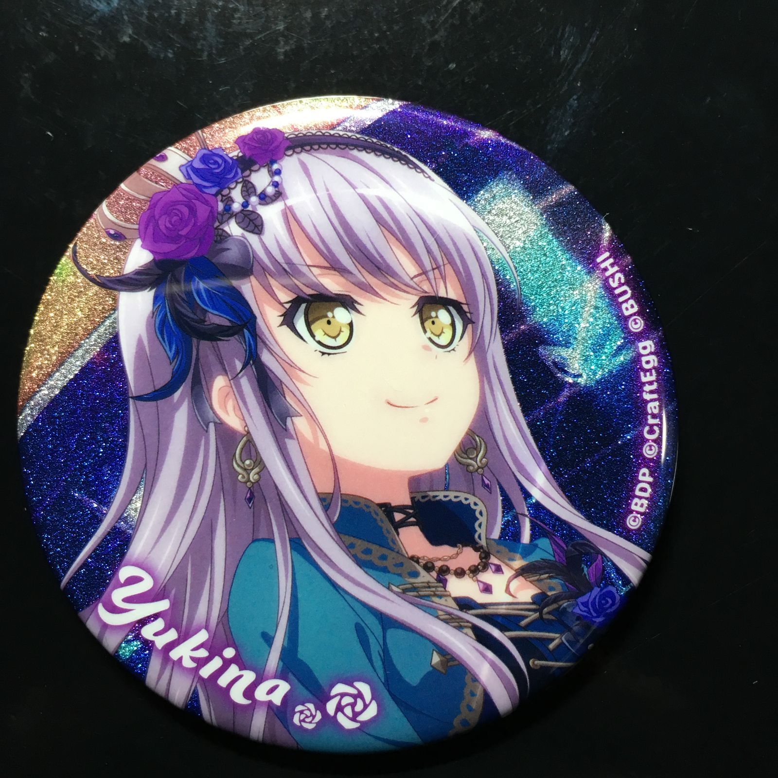 バンドリ BanG Dream! 缶バッジ 湊友希那 キラキラver ガールズバンド