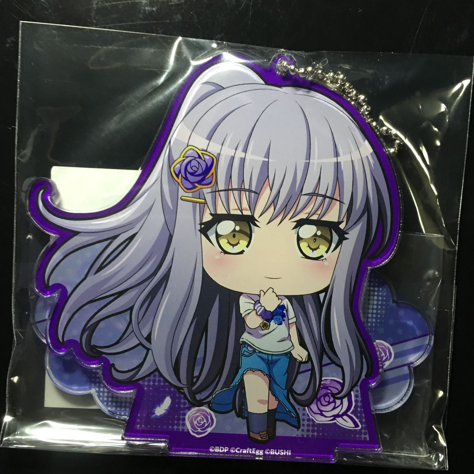バンドリ BanG Dream! 湊友希那 アクリルキーホルダー キラキラver