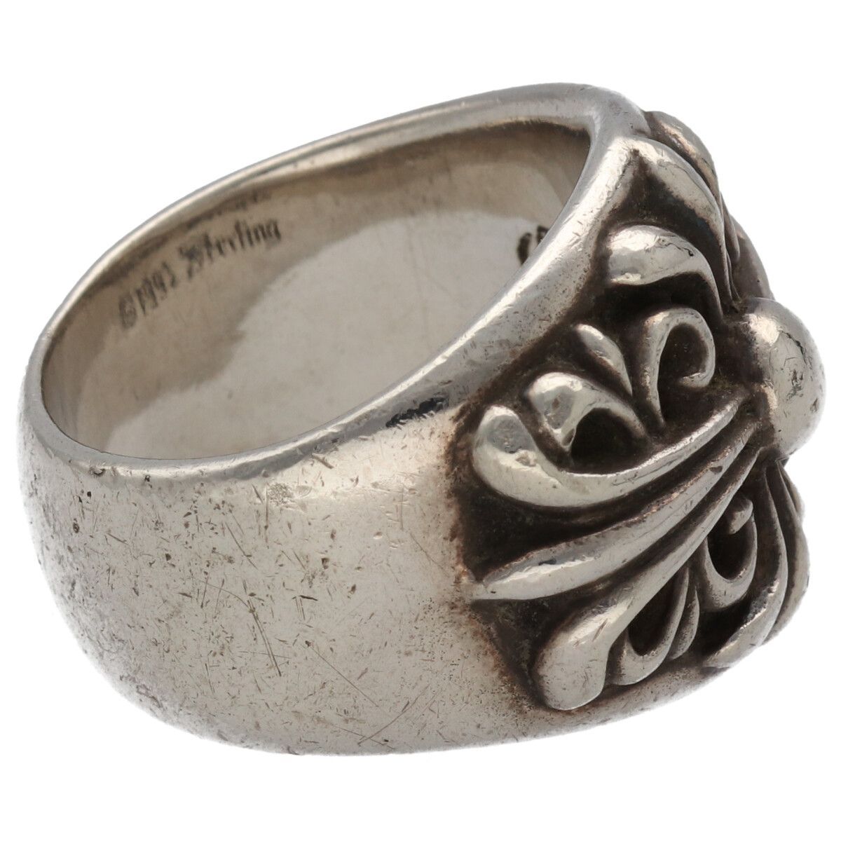  CHROME HEARTS クロムハーツ キーパーリング 19号 SV 925 シルバー 指輪 アクセサリー RS リング 指輪 アクセサリー