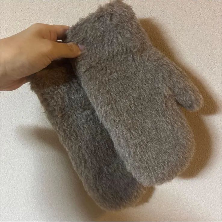  マックスマーラ テディベアミトン 手袋 アームカバー 小物