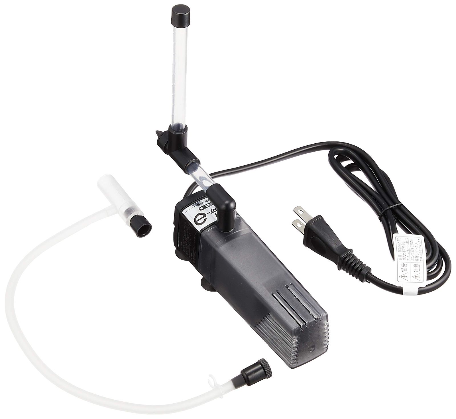 ジェックス GEX AQUA FILTER e-ROKA イーロカ PF 201 ロングシャワー方式 エアレーション機能 流量調整機能付き コンパクト設計水中モーターフィルター幅40 cm以下水槽用