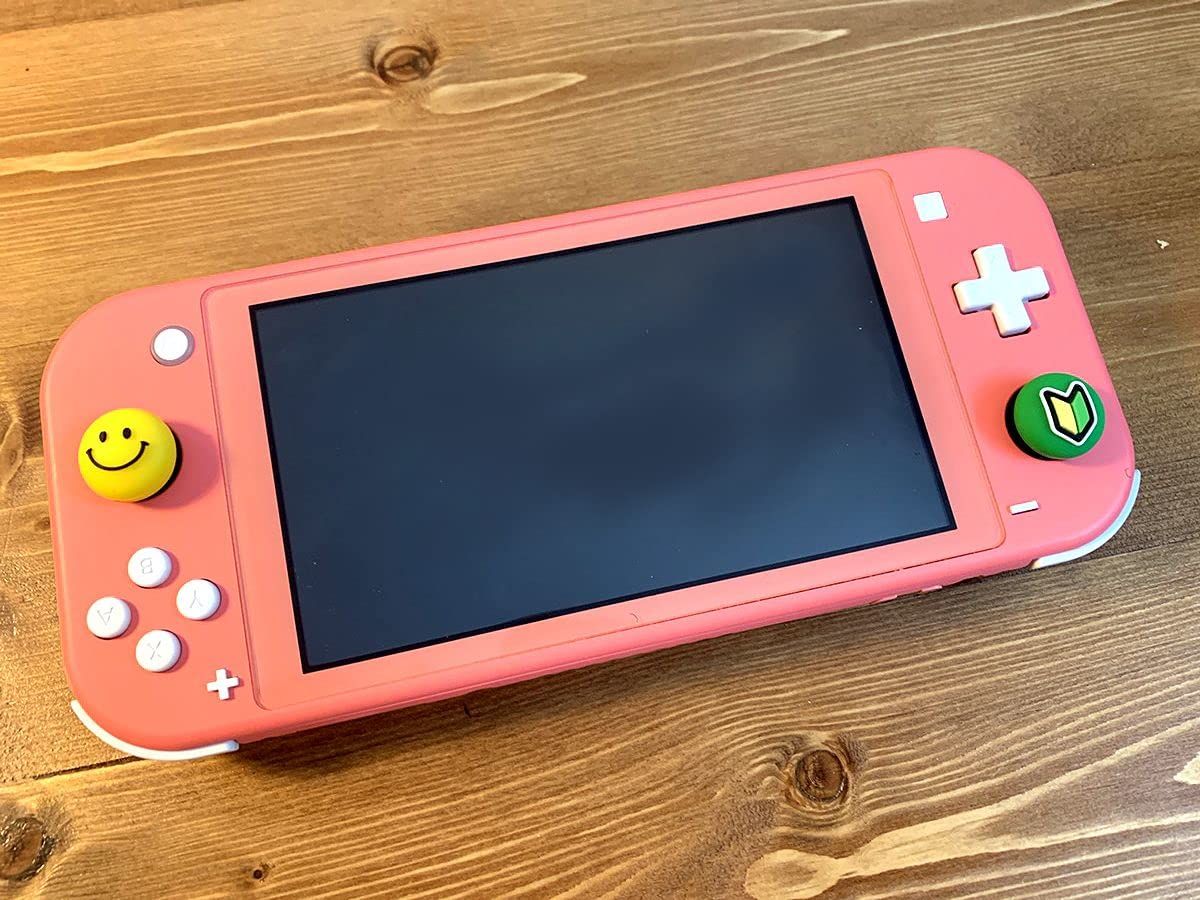  雑貨屋HAMUU 可愛い 初心者マーク SWITCH用 アナログスティック ジョイコンカバー 標準モデル 有機EL ライト全て対応 ソフト(パッケージ版) Nintendo Switch