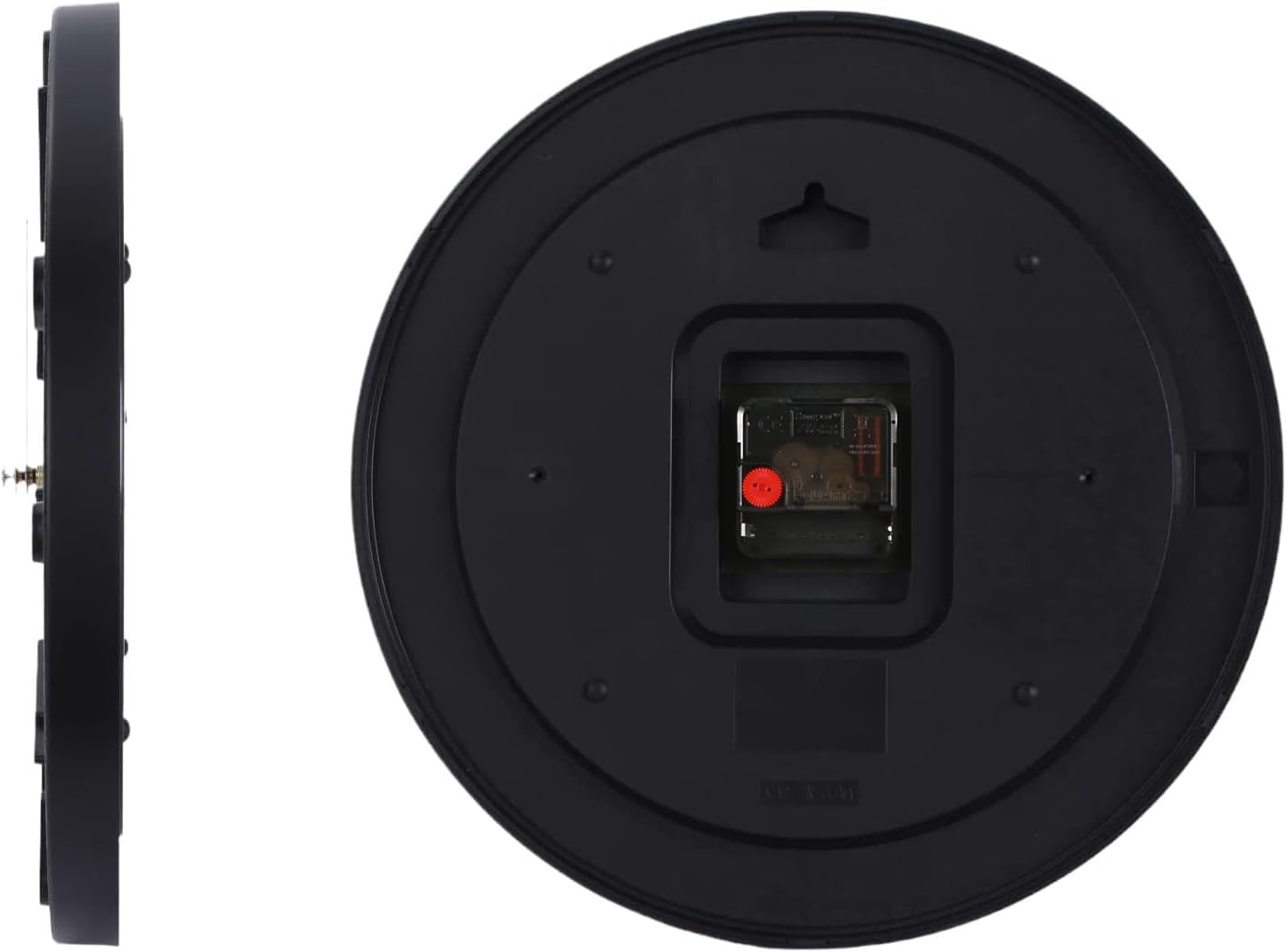  掛け時計 静音 連続秒針 直径30 cm おしゃれ 軽い 壁掛け時計 北欧 音がしない 非電波 ブラック 掛け時計 置き時計 インテリア 生活道具