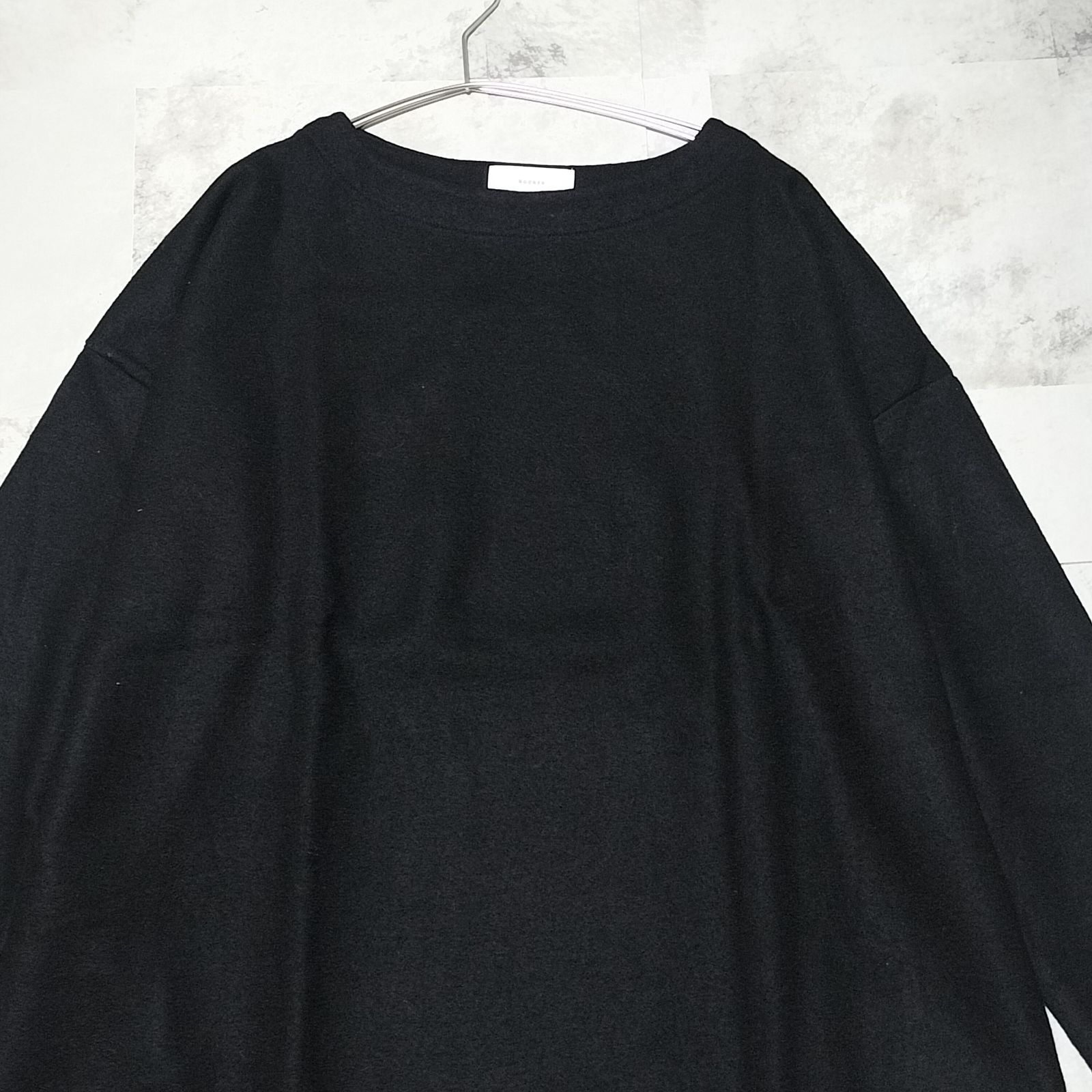 kagure かぐれ ウール ロングワンピース コクーン サイズ ブラック 黒色 アーバンリサーチ 日本製