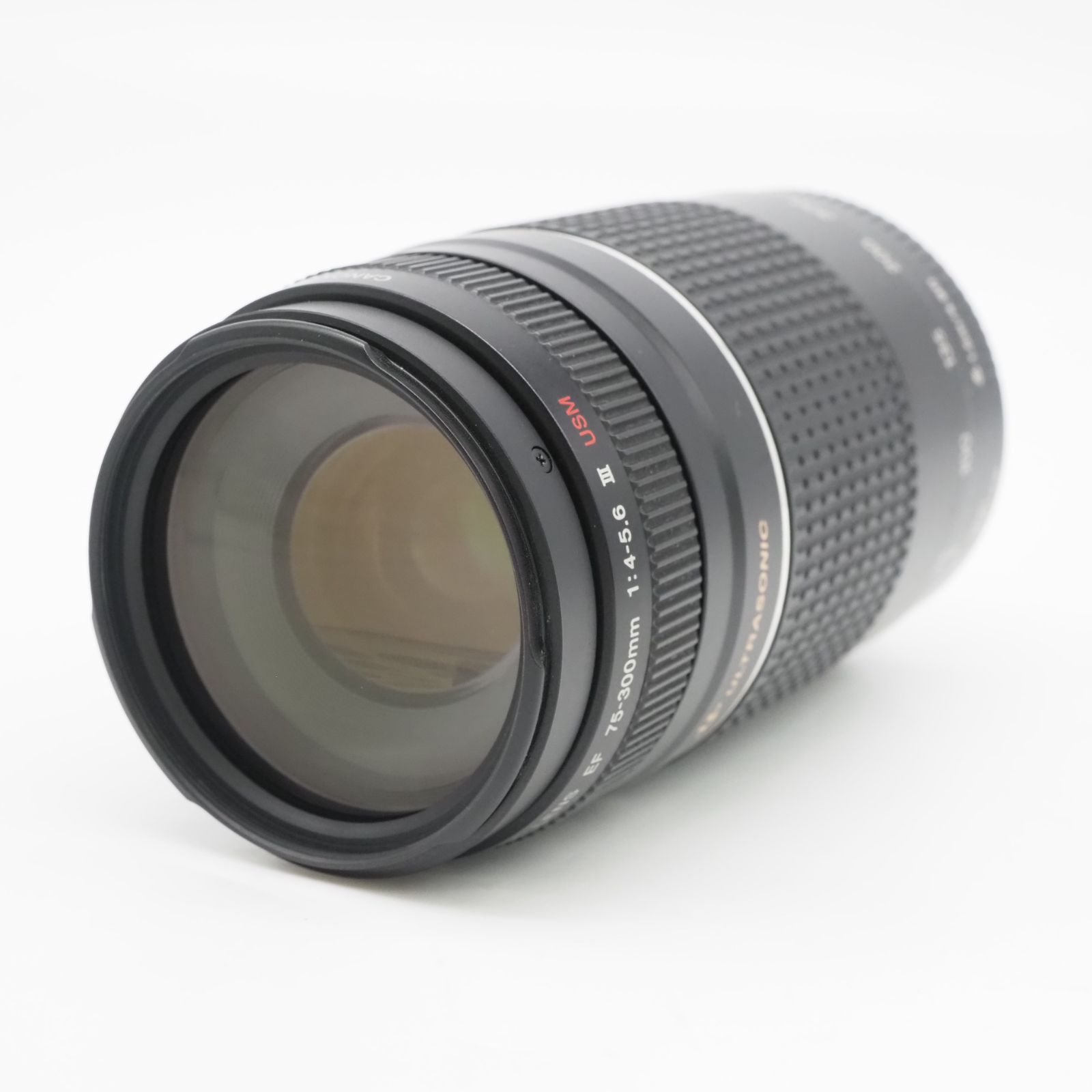 上品 CANON キヤノン EF 75-300 mm F 4-5.6 III｜軽量 望遠ズームレンズ