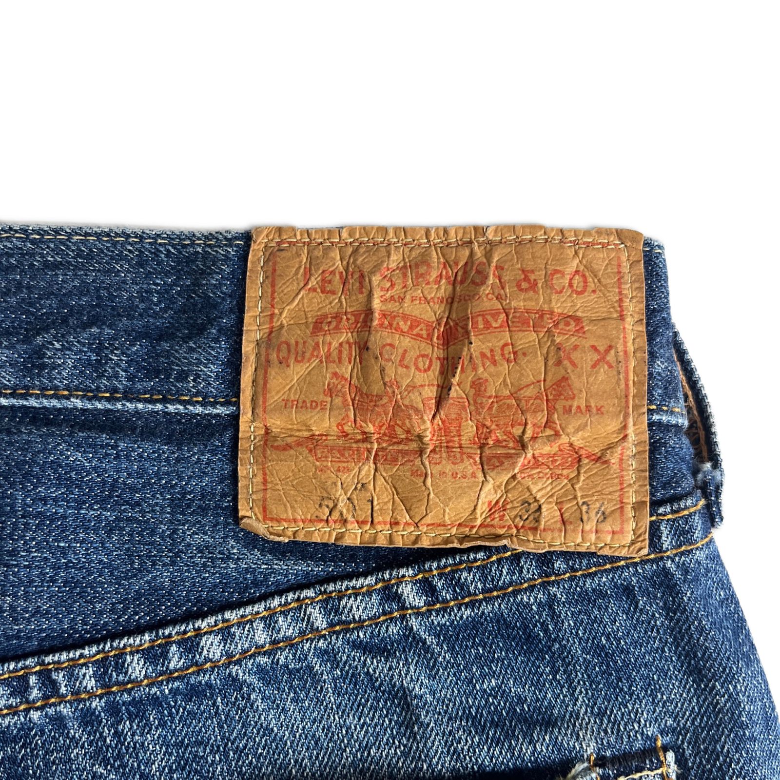 W36 アメリカ製】LEVI'S VINTAGE CLOTHING 66501 デニムパンツ