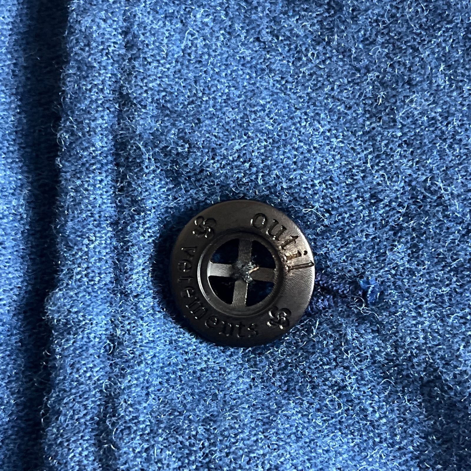 OUTIL OUTIL MANTEAU LOULLE ダブル ウールコート サイズ3 ウティ