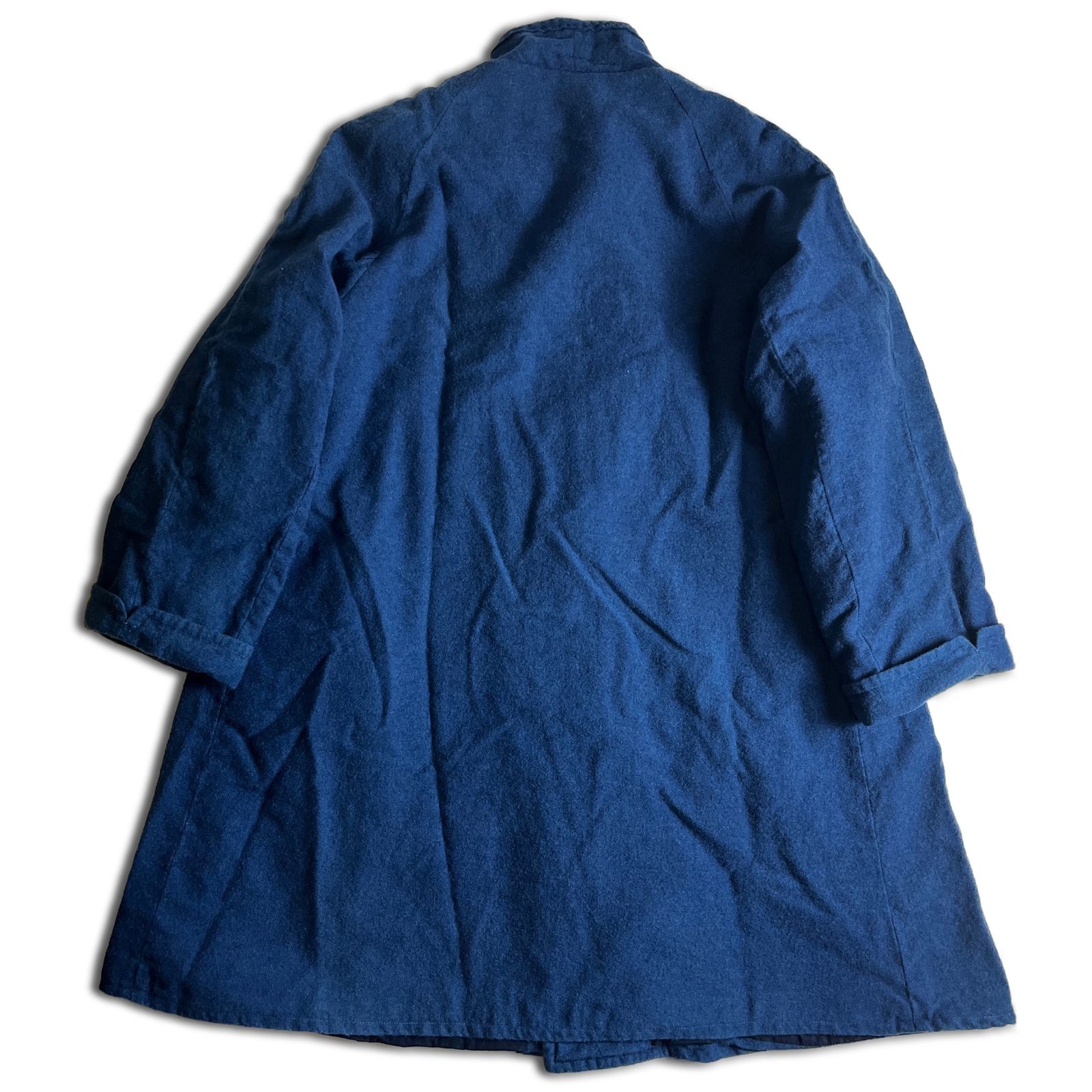 OUTIL OUTIL MANTEAU LOULLE ダブル ウールコート サイズ3 ウティ