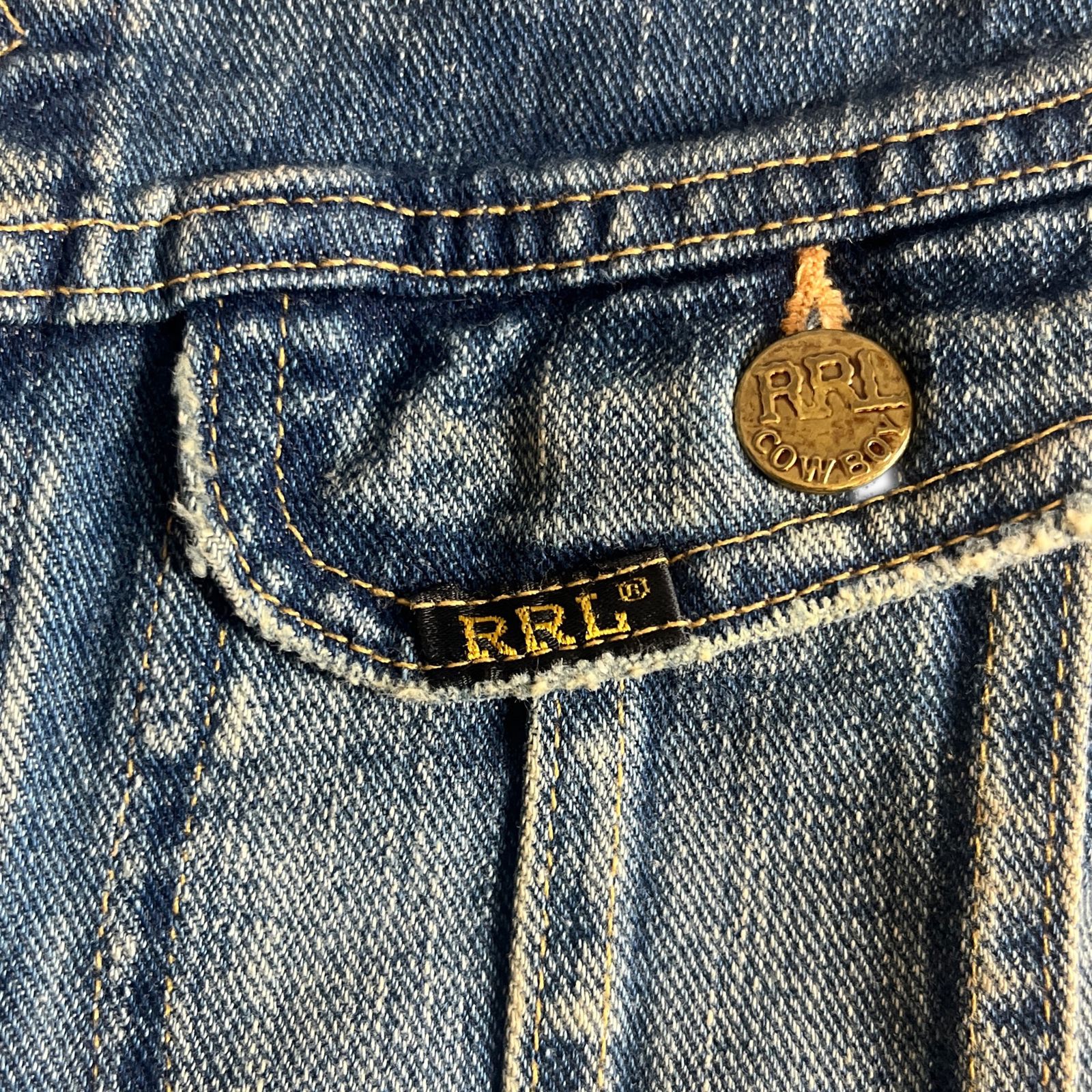 美品】RRL 271-J デニムジャケット XS 101-J型 ダブルアールエル