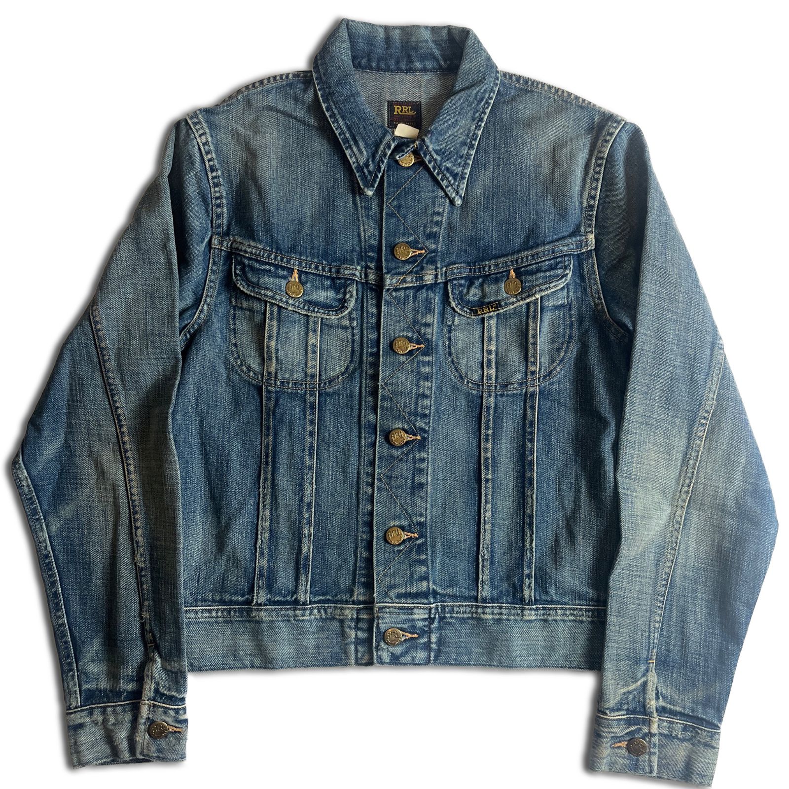 美品】RRL 271-J デニムジャケット XS 101-J型 ダブルアールエル