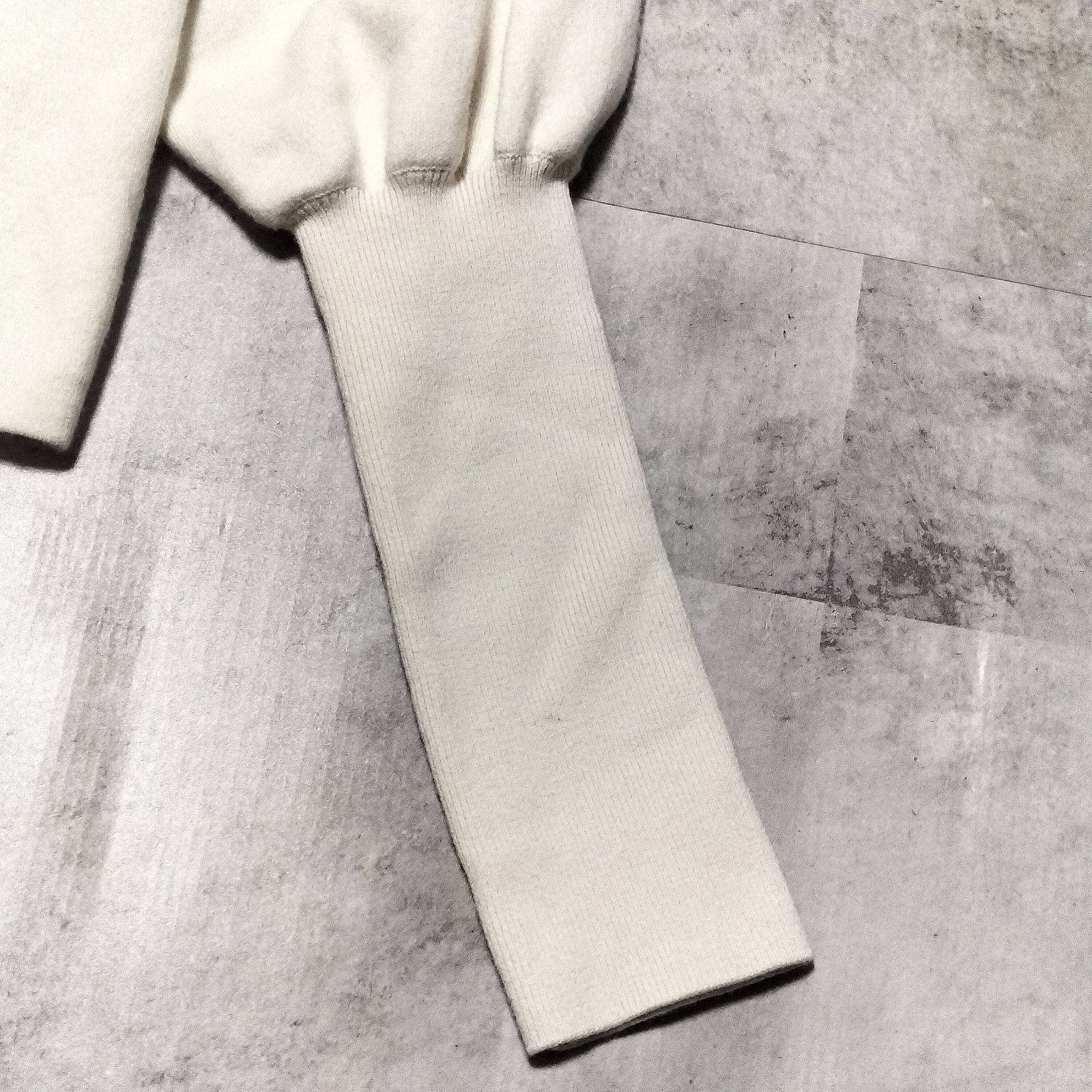 MALION vintage パッチワーク パフスリーブ スウェットカーディガン PUFFSLEEVE SWEAT CARDIGAN パッチワーク パフスリーブ スウェット