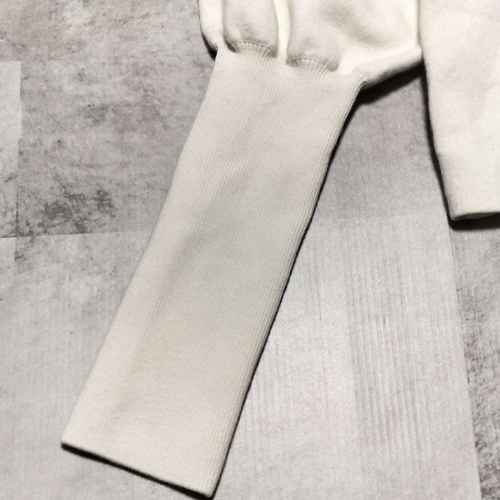 美品】21年FW CABaN × MALION vintage 別注 puffsleeve sweat cardigan