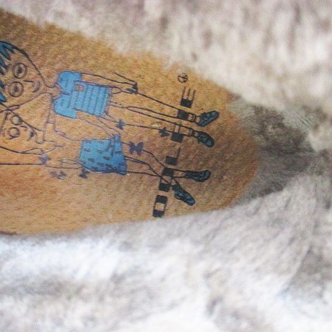 【中古】DOLFIE ドルフィー ハイカットスニーカー レオパード柄 ファー ブラウン 茶系 37  レディース DOLFIE ドルフィー ハイカットスニーカー レオパード柄 ファー