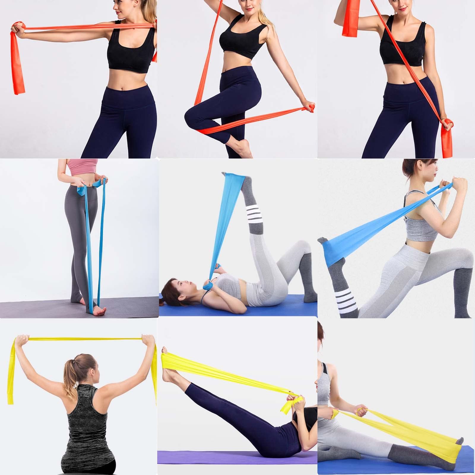 まとめ売り20セットトレーニングチューブ　レジスタンスバンド 新品 roseddy トレーニングチューブ チューブトレーニング