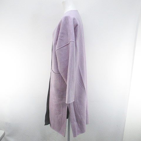 デミルクス ビームス Demi-Luxe BEAMS リバーシブル ノーカラーコート