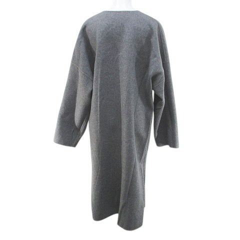 デミルクス ビームス Demi-Luxe BEAMS リバーシブル ノーカラーコート