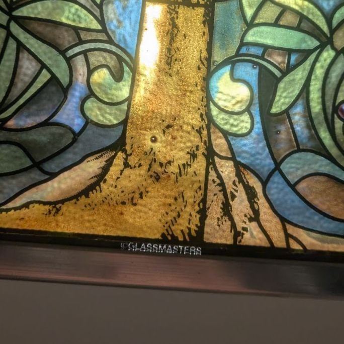 グラスマスターズ社 ルイス C ティファニー 生命の樹 アート ステンドグラス ルイス C ティファニー ステンドグラス 生命の樹 グラスマスターズ社