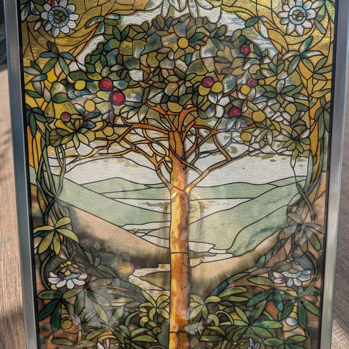 ルイス・C・ティファニー グラスマスターズ社 ステンドグラス 生命の樹