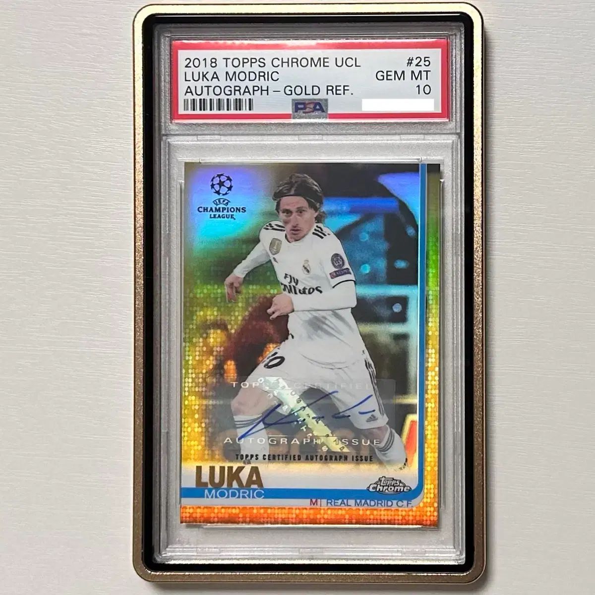 トップス クロム Glitch Mode リー GOLD リフレクター オート PSA 10