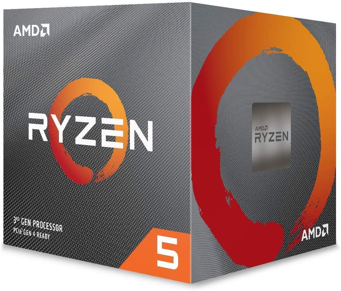 AMD Ryzen 5 3600X with Wraith Spire cooler 3.8GHz 6コア / 12 