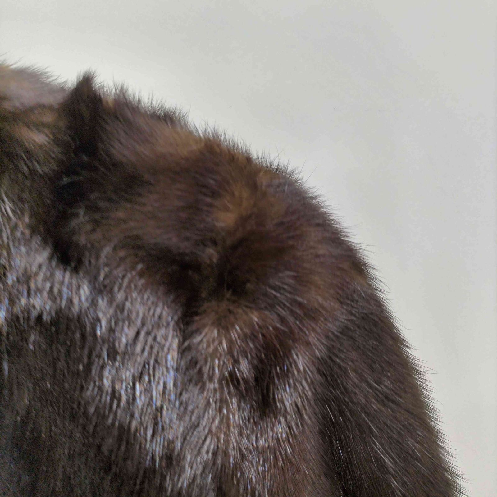 ユーズドフルギ USED古着 ファー ジャケット レディース JPN：9号