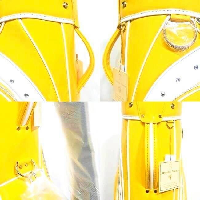  Samantha Thavasa サマンサタバサ キャディバック ゴルフバック 正規品 送料無料 ネームプレート リストバンド ゴルフバッグ キャディバッグ ゴルフ