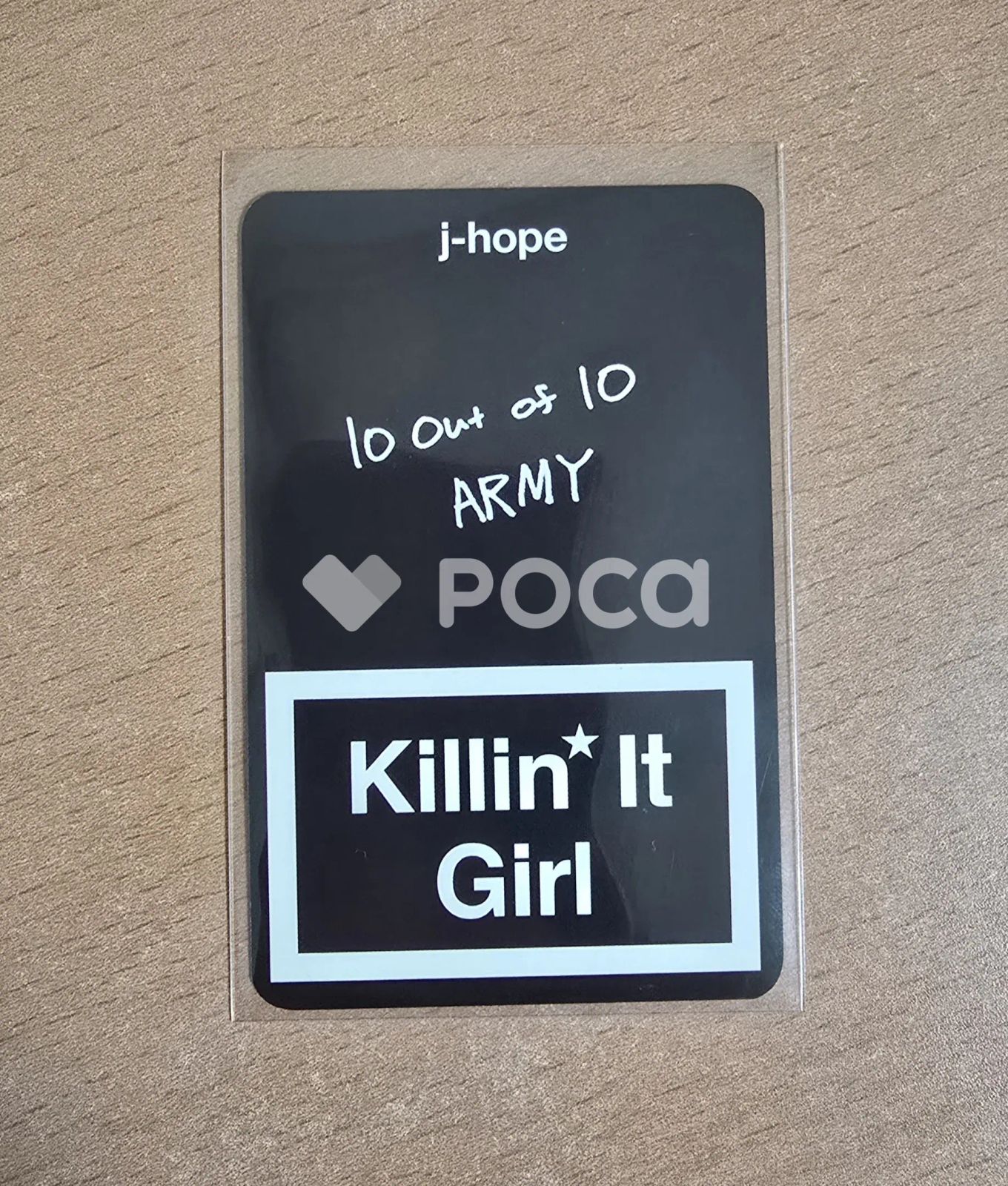 BTS J-HOPE Killin' It Girl 公開放送 サノク トレカ - メルカリ