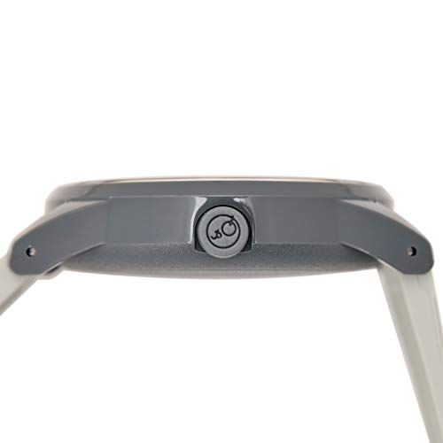 Q-Q SmileSolar キューアンドキュー スマイルソーラー 腕時計 ソーラー アナログ 防水 ウレタンベルト レディース グレー