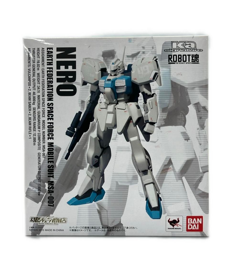 バンダイ 機動戦士ガンダム ROBOT魂 ネロ MSA-007 フィギュア