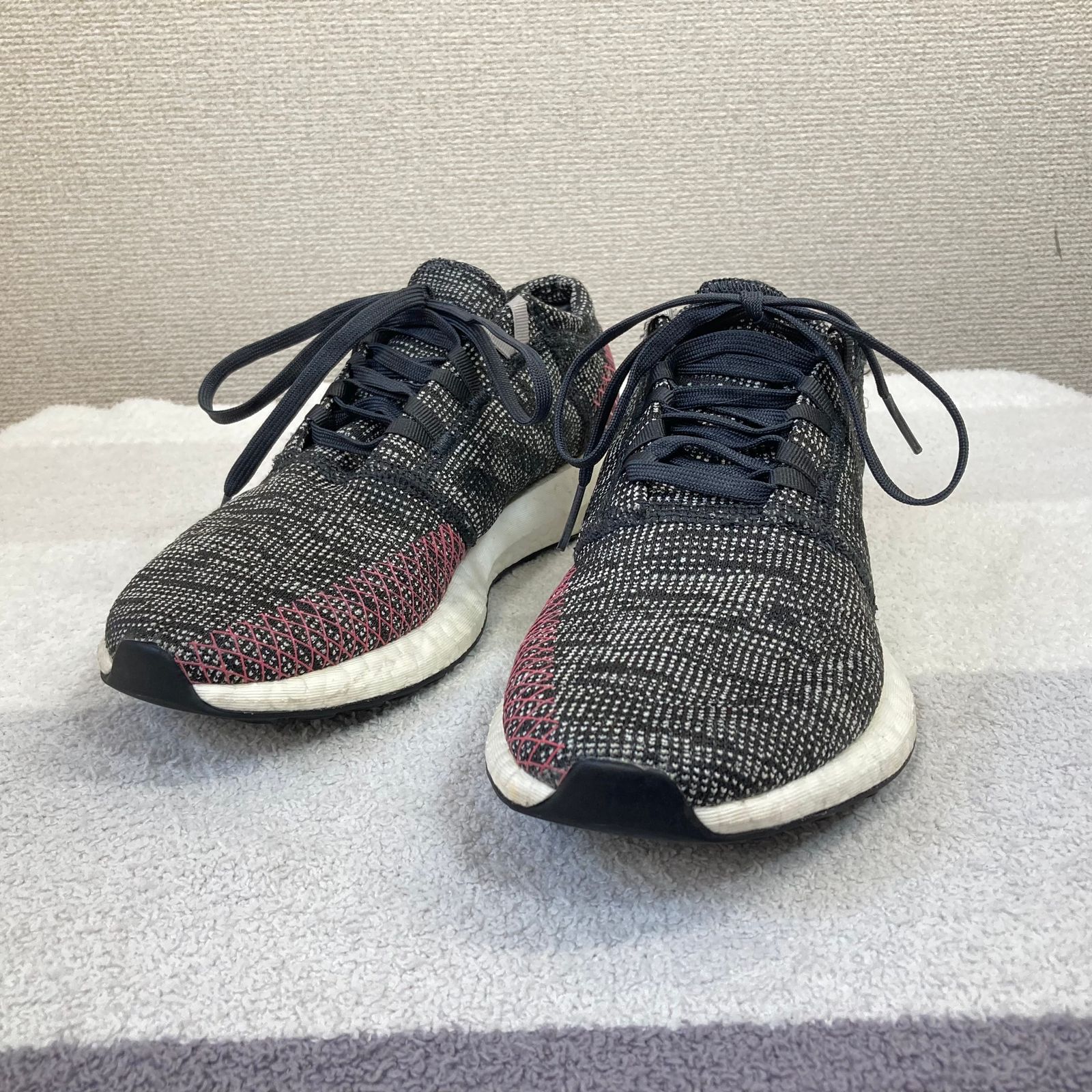 アディダス】ピュアブースト ゴー スニーカー 24.5cm adidas ブラック 