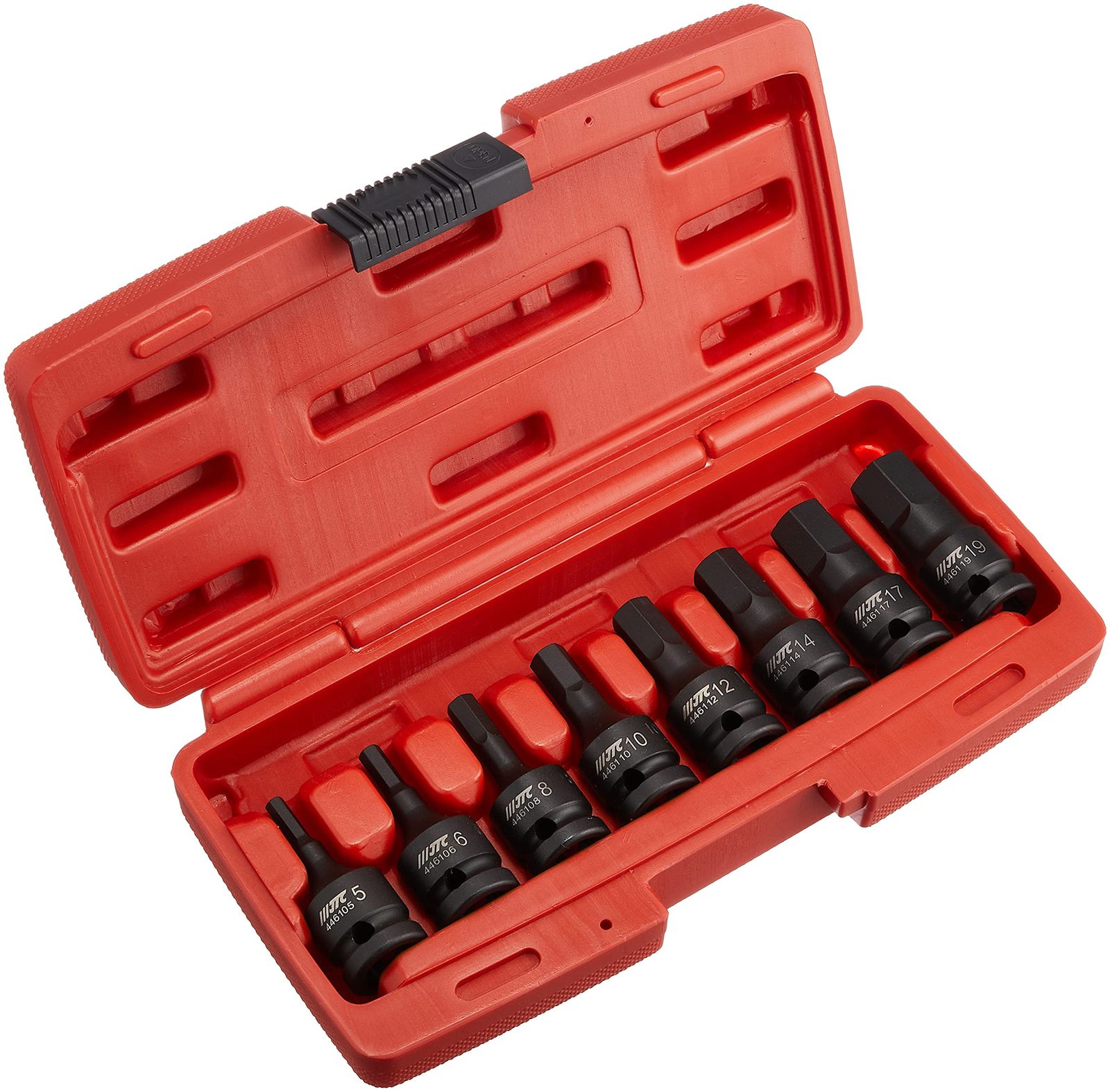 JTC 12.7 mmインパクト6角ソケットセット mm 6角 ビット ヘキサゴン ソケット 8 pcs セット