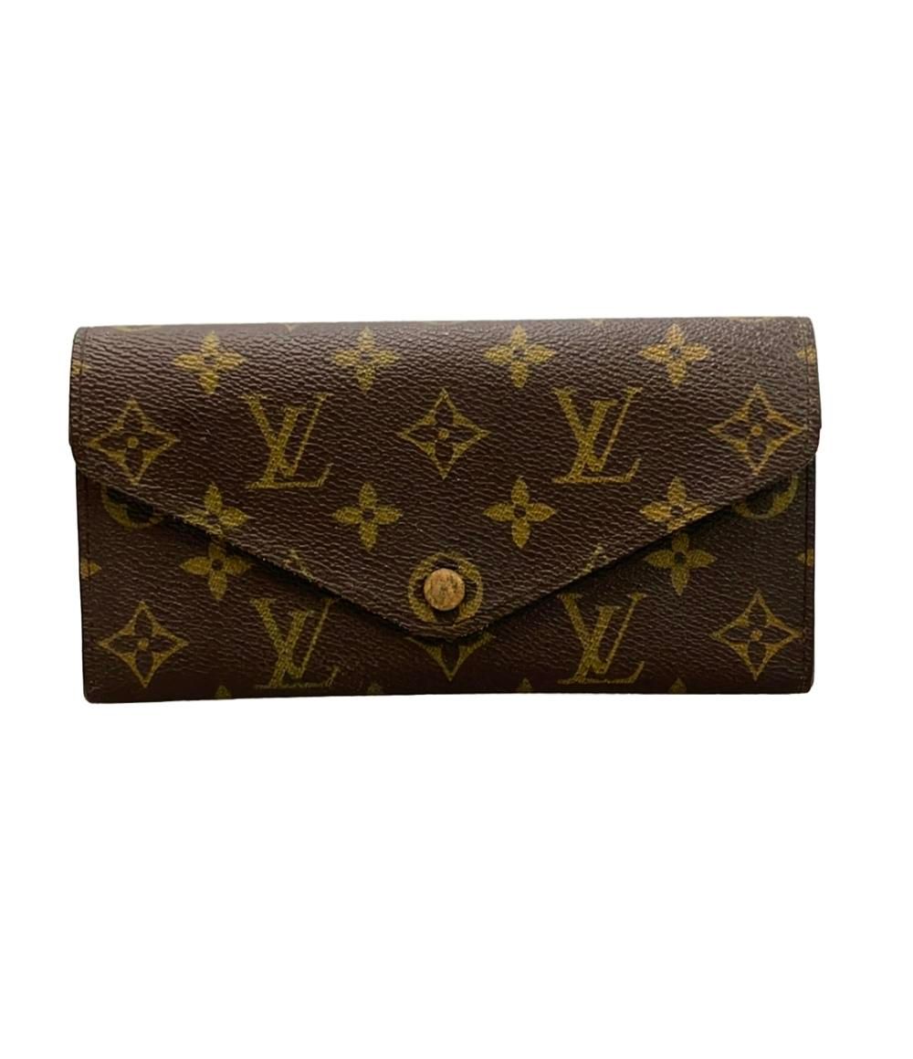ルイ ヴィトン 三つ折り長財布 ポルトフォイユ ジョセフィーヌ モノグラム M 60163 レディース LOUIS VUITTON