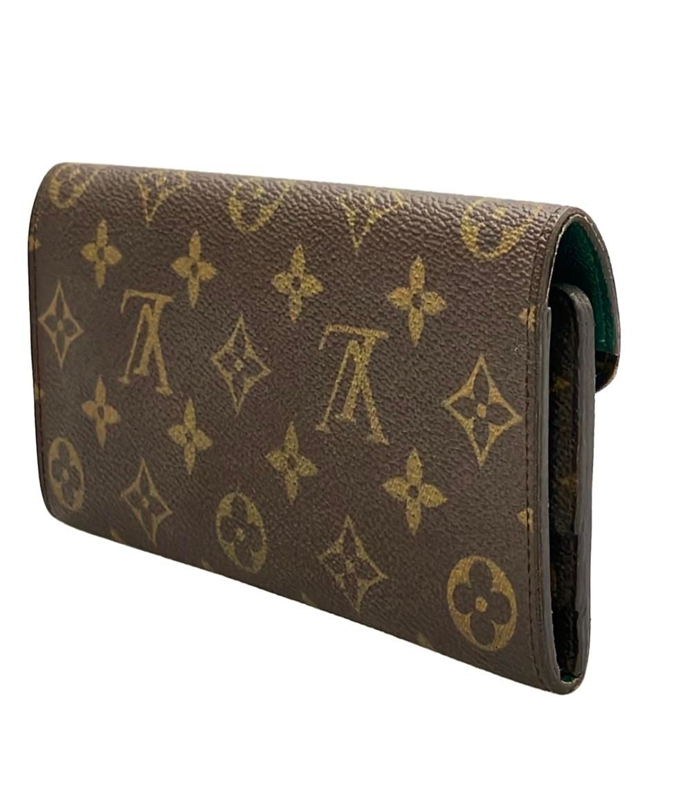 ルイ ヴィトン 三つ折り長財布 ポルトフォイユ ジョセフィーヌ モノグラム M 60163 レディース LOUIS VUITTON