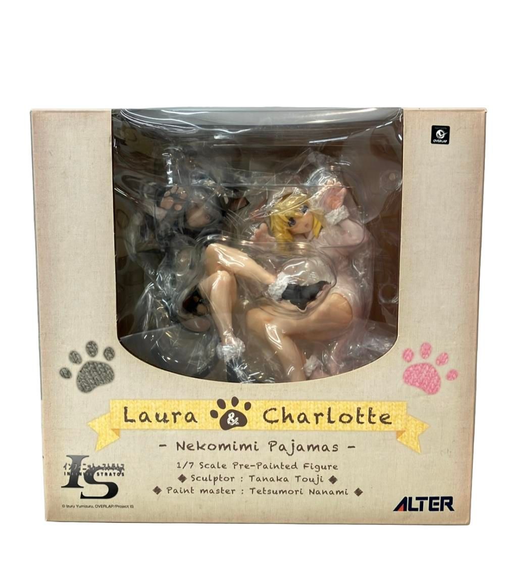 ALTER インフィニット ストラトス 1|7 ラウラ＆シャル ネコミミパジャマ フィギュア