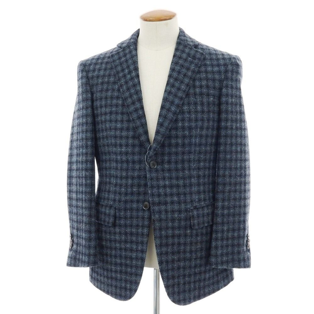 中古】ルシック Le Chic ウール ハリスツイード チェック 2B 