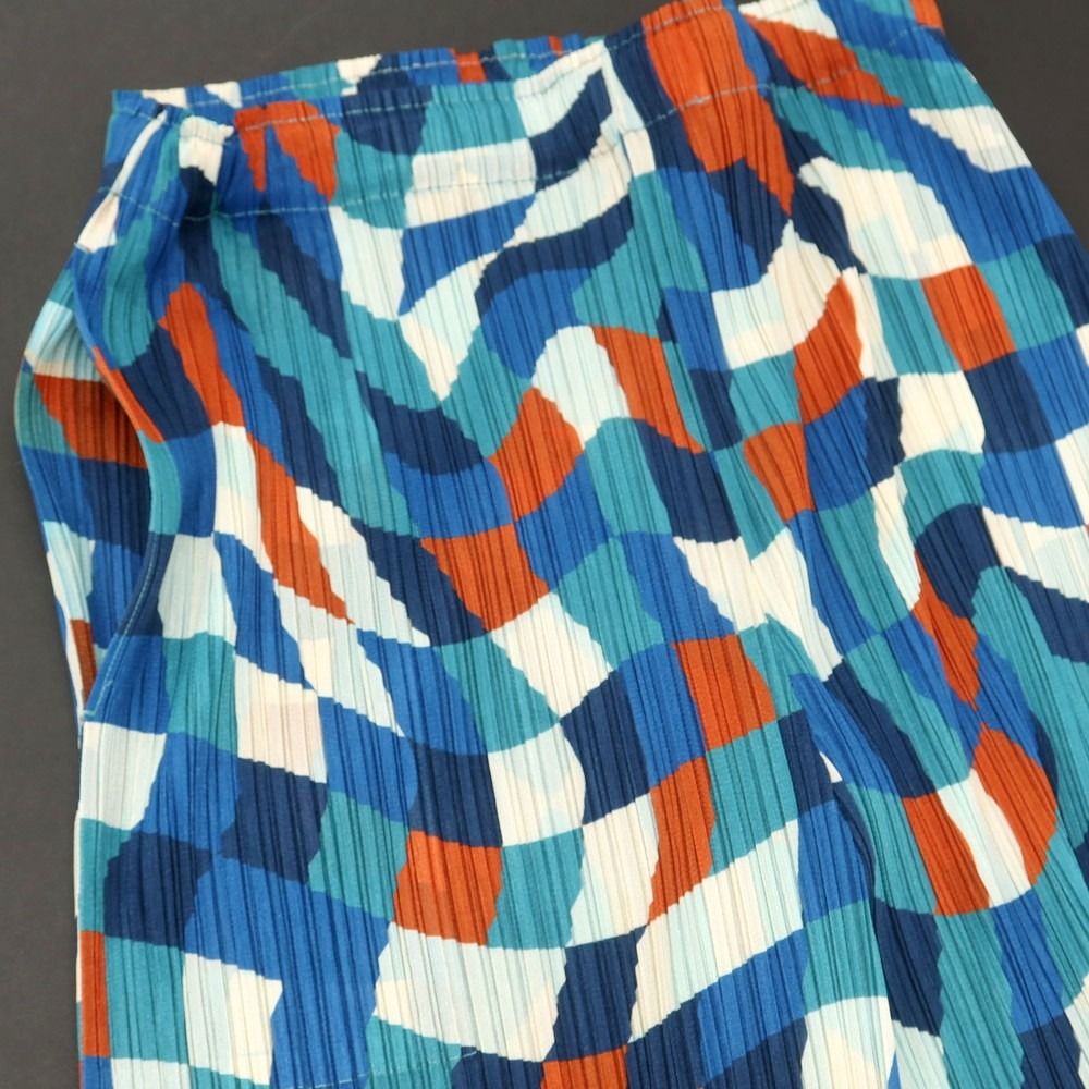 ブルー系xマルチカラー サイズ表記なし