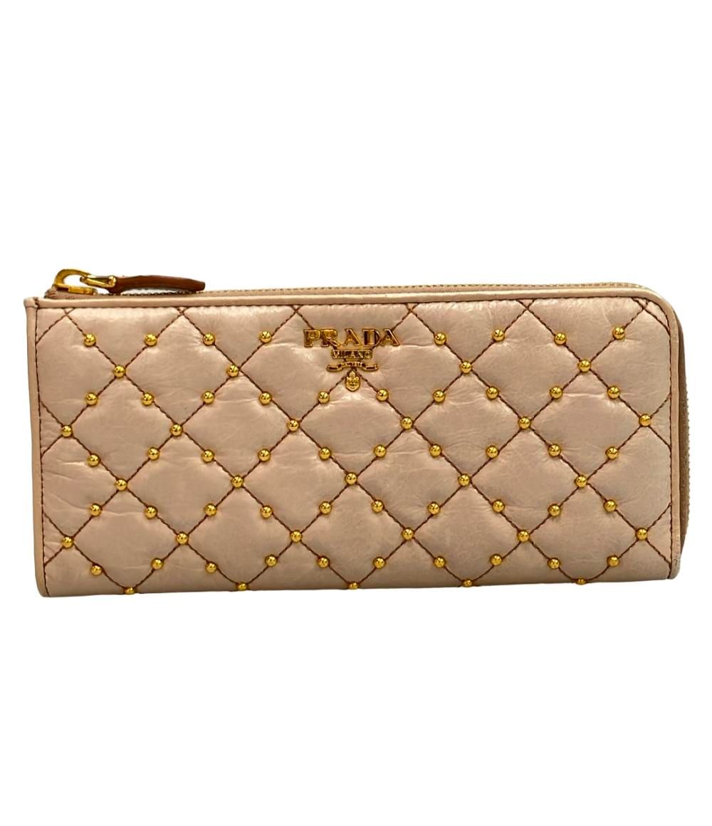 プラダ L字ファスナー長財布 レディース PRADA