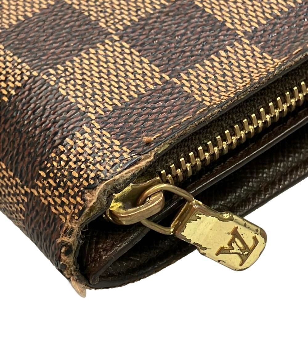 コンパクトジップ ダミエ