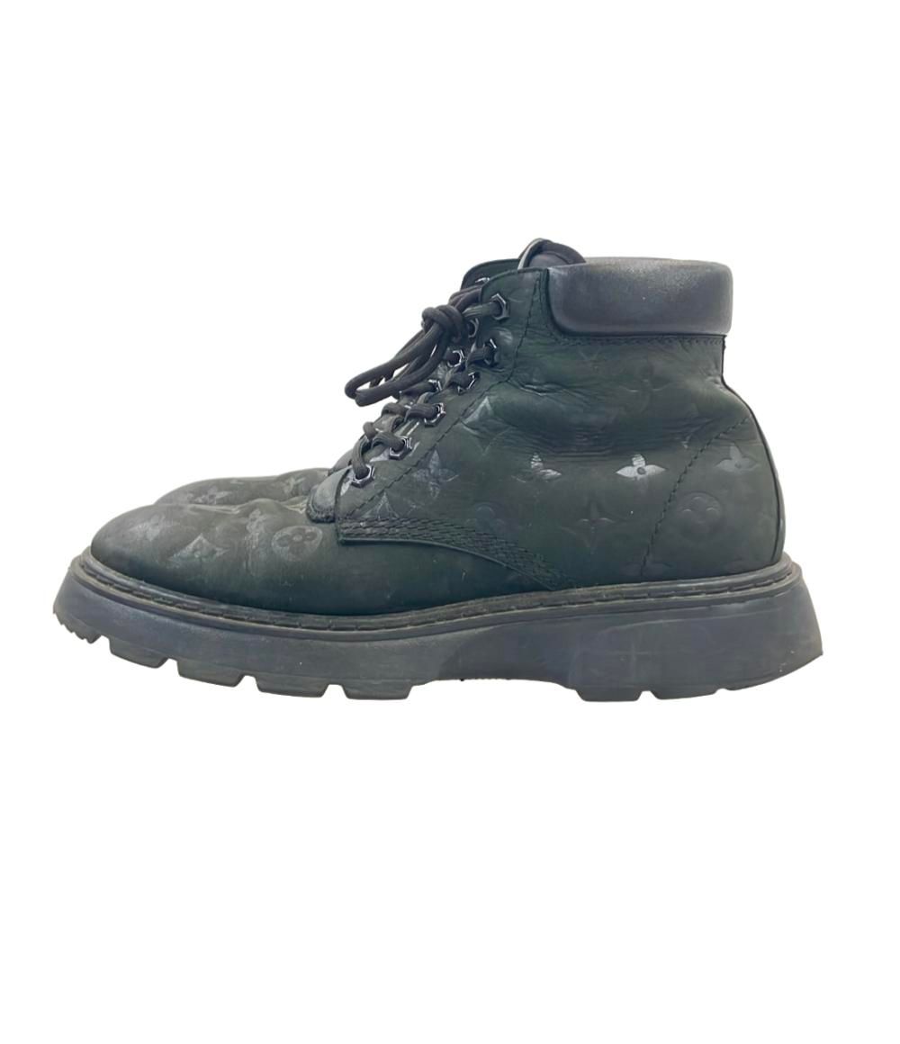 ルイ ヴィトン ショートブーツ モノグラムヌバック ボールドライン ×NBA メンズ SIZE 7 1|2 26.5 cm LOUIS VUITTON