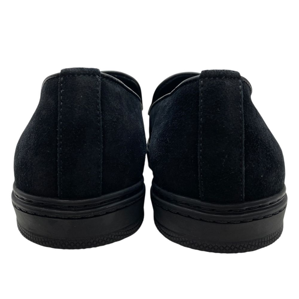 JIMMY CHOO ブラック スエード ローファー　37ハーフ JIMMY CHOO ブラック スエード ローファー 37ハーフ