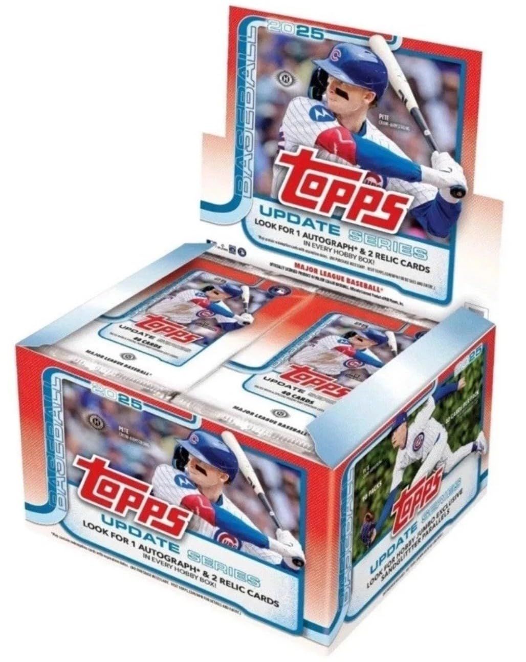MLB 2025 TOPPS UPDATE BASEBAL SERIES JUMBO BOX